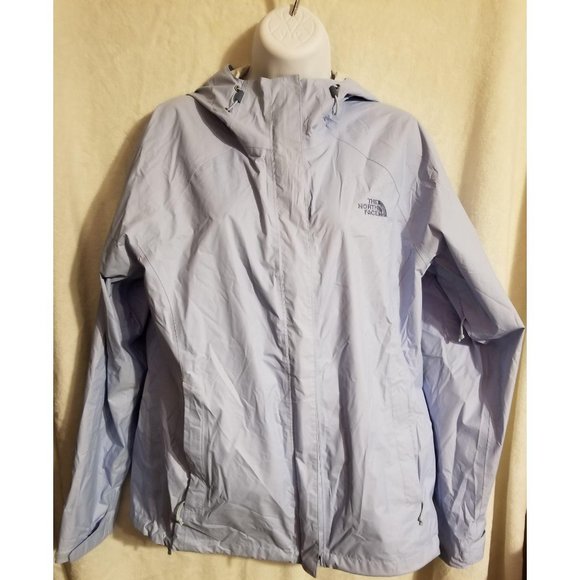 THE NORTH FACE HYVENT WOMENS LIGHT BLUE JACKET - Picture 4 of 7